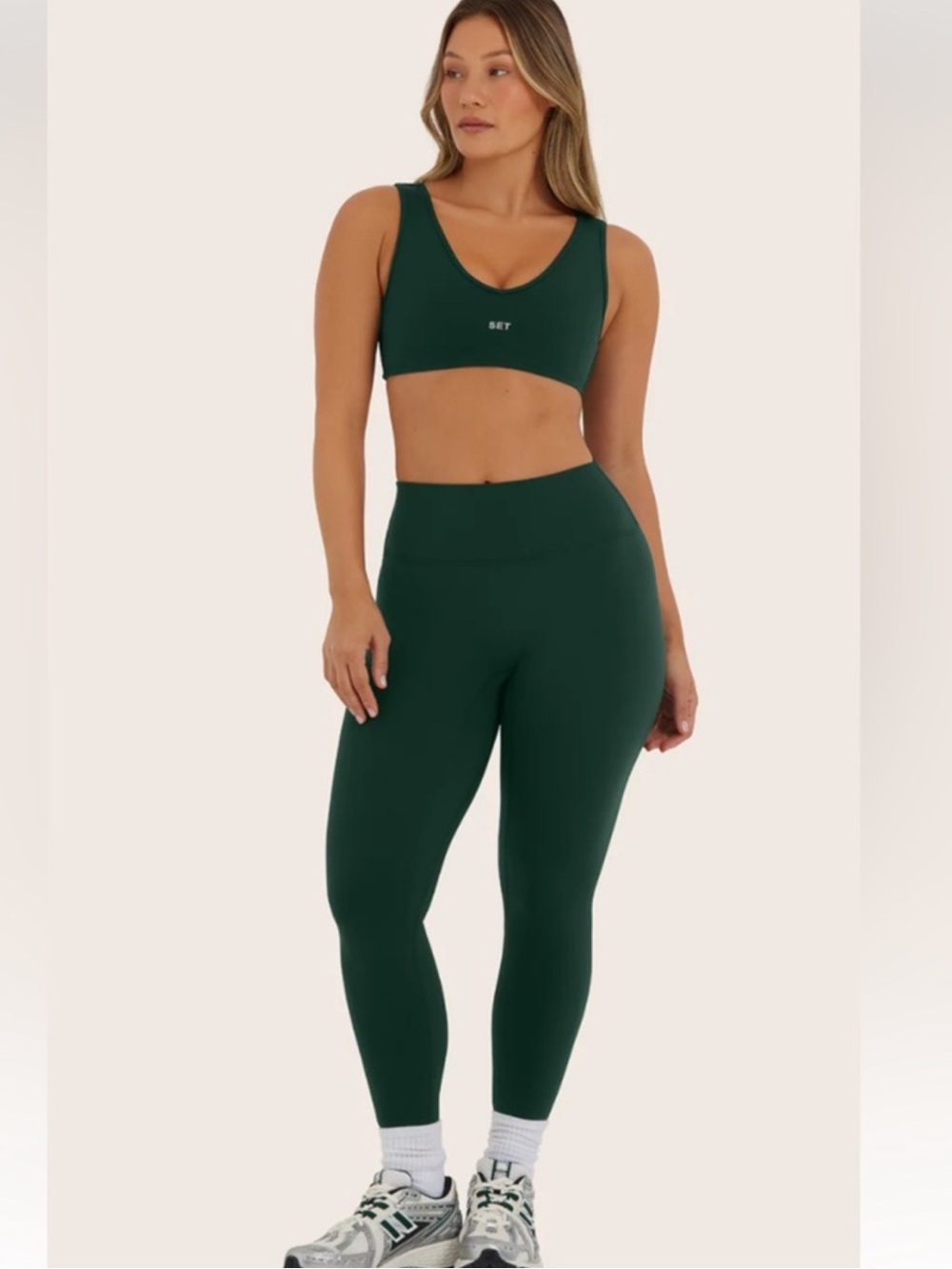 SET Active Sportbody High Rise Leggings Size Small